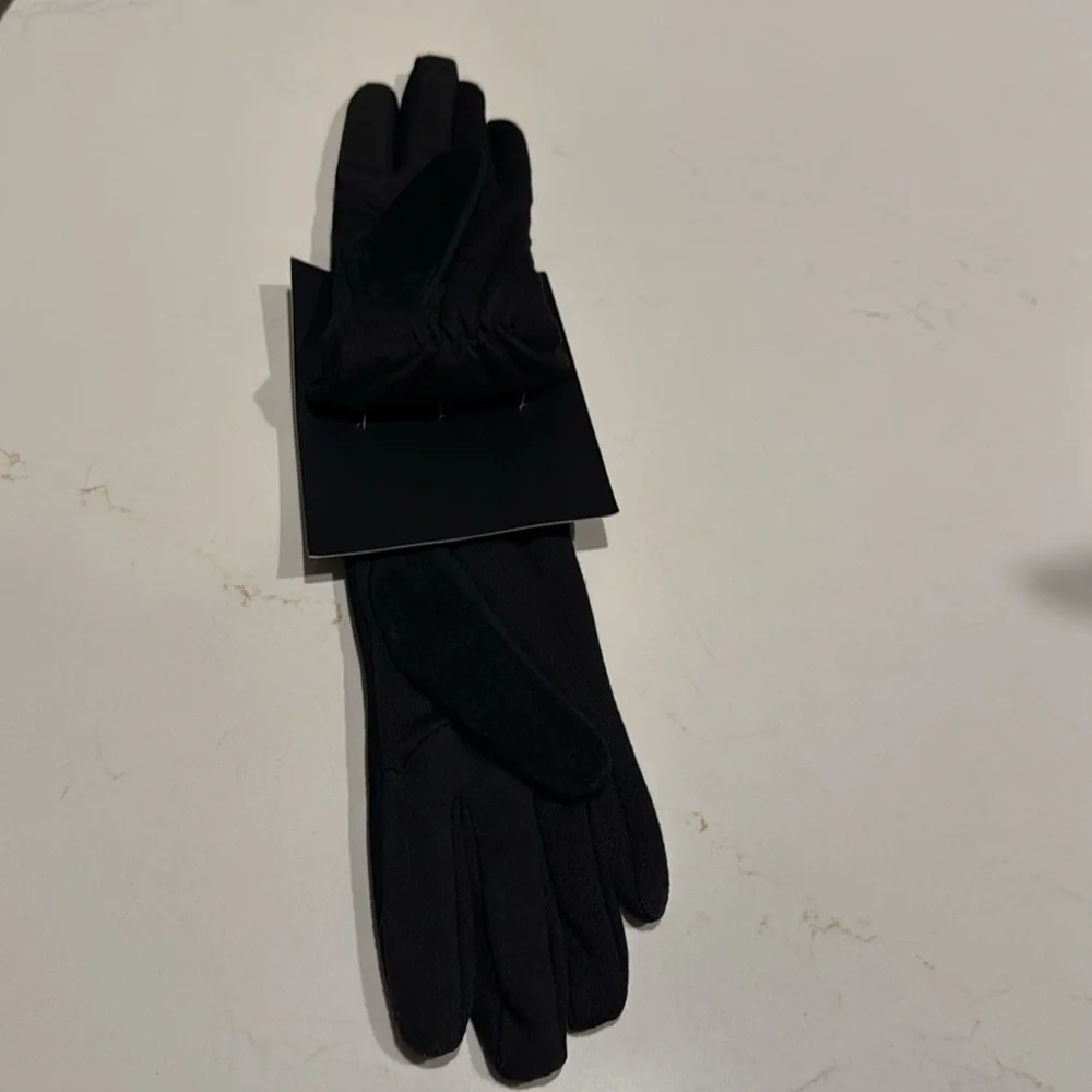 Suede gloves